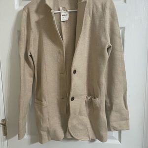 J crew factory sweater blazer